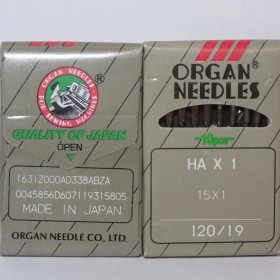 Иглы Organ Needles HAx1 120