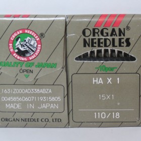Иглы Organ Needles HAx1 110